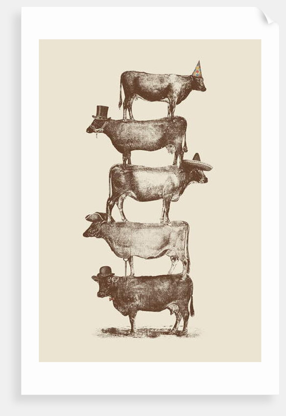 Cow Cow Nuts, 2016 by Florent Bodart