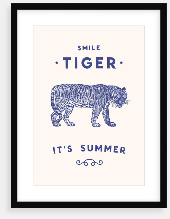 Smile Tiger, 2020 by Florent Bodart