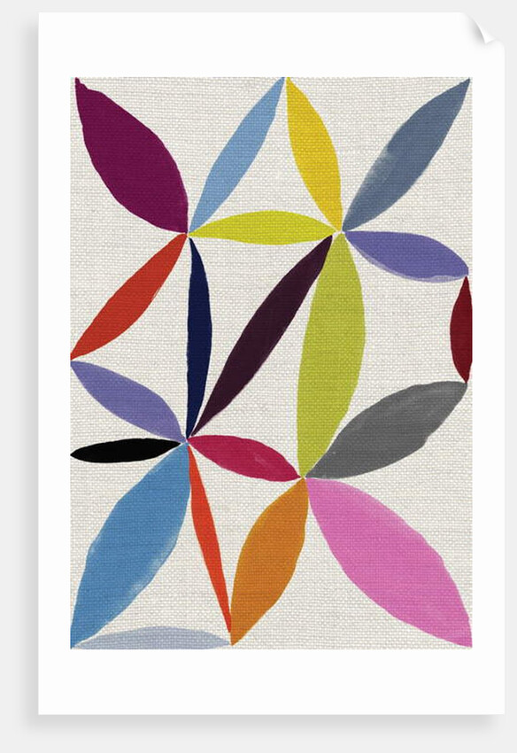 Printed Petals, 2018 by Jenny Frean