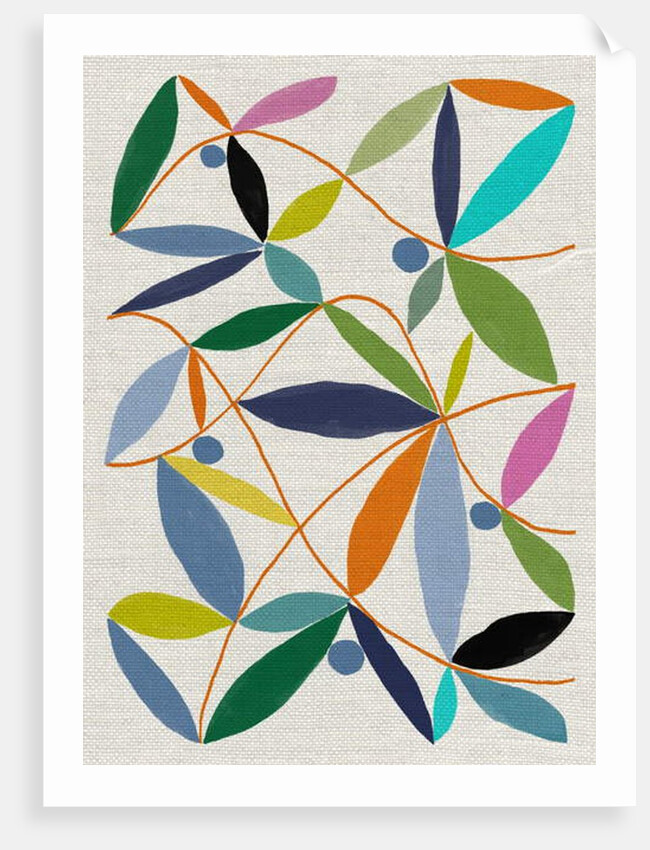 Printed Leaves, 2018 by Jenny Frean