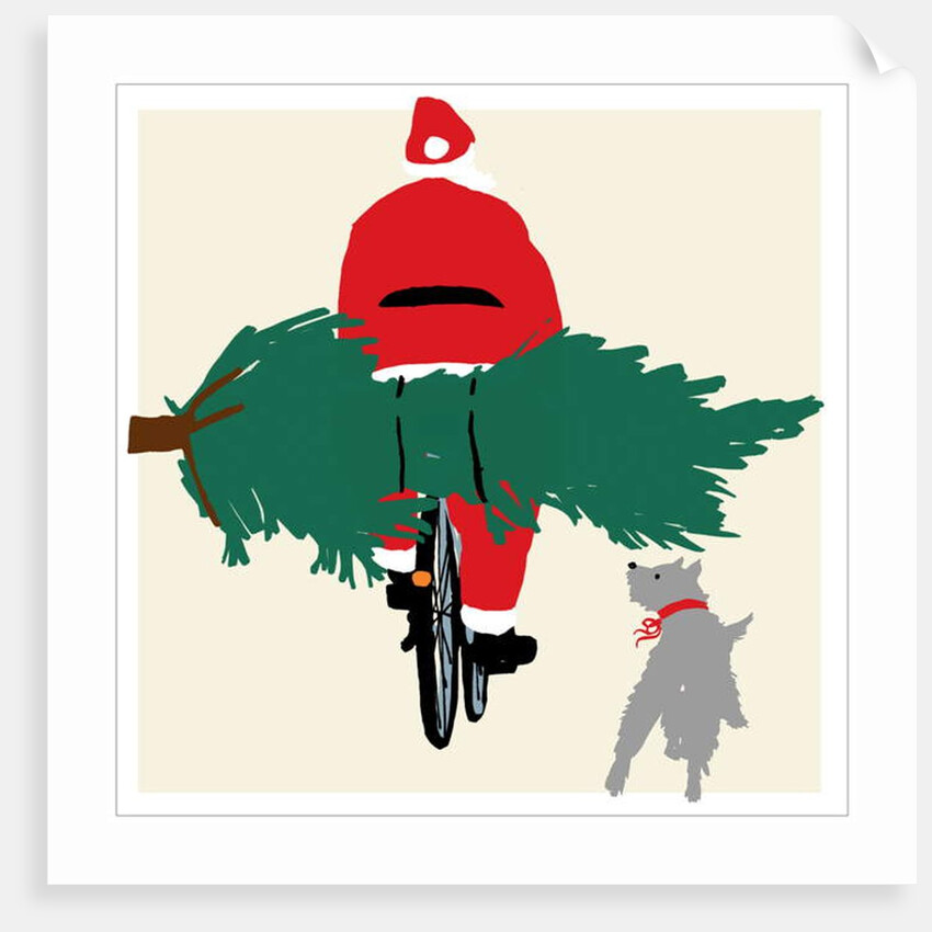 Spruced Up Santa, 2014 by Jenny Frean