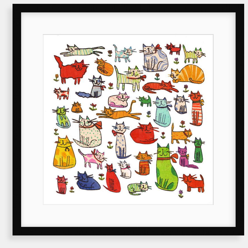 Thirty eight cats, 2018 by Sarah Battle