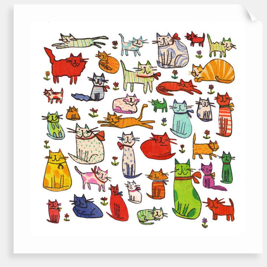 Thirty eight cats, 2018 by Sarah Battle