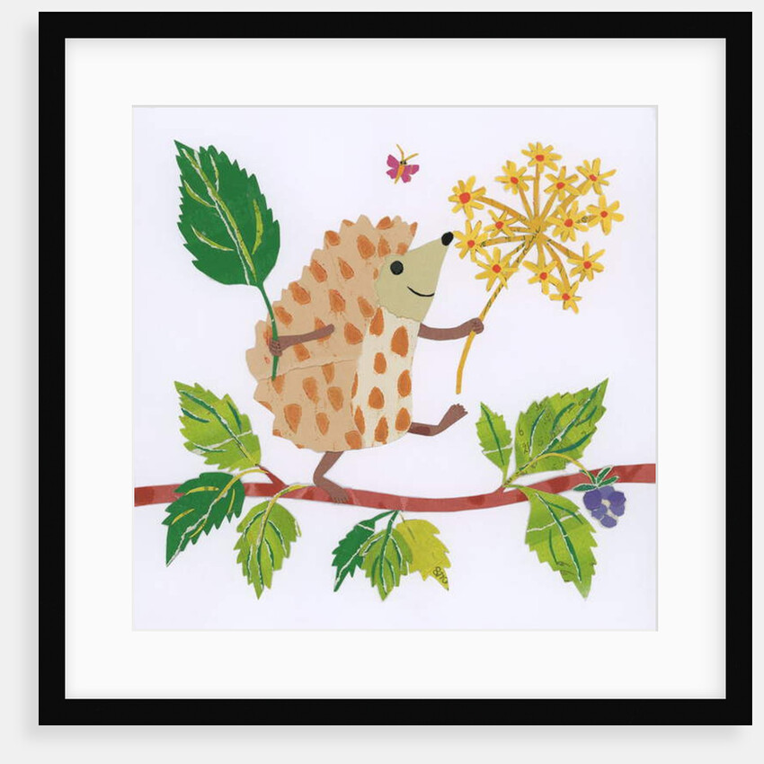 Highwire Hedgehog, 2016, collage by Sarah Battle