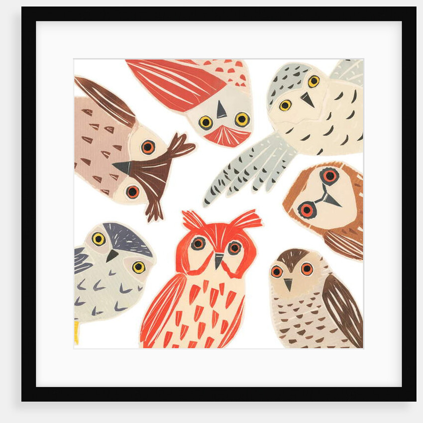 A Parliament Of Owls, 2018 by Sarah Battle