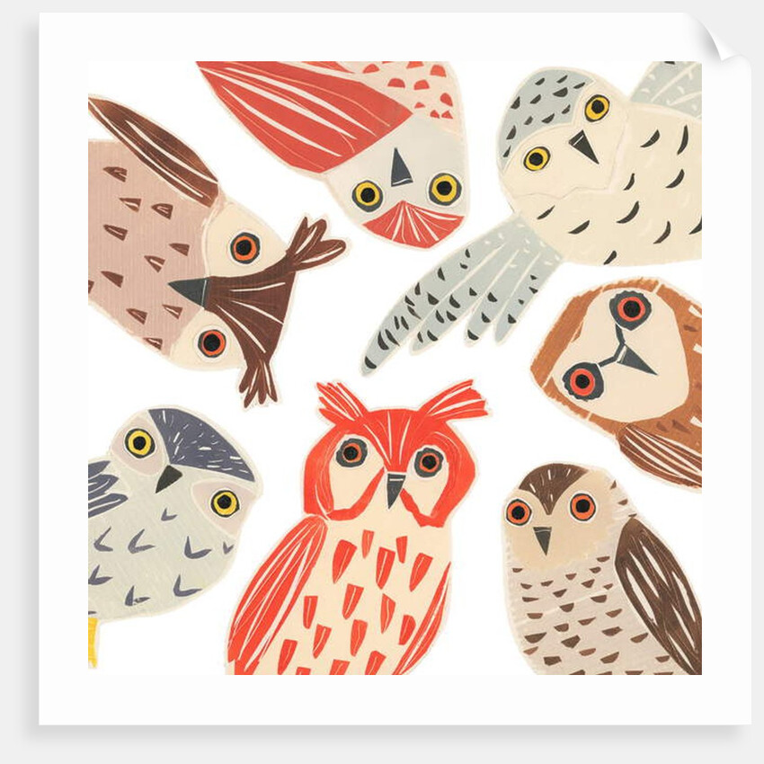 A Parliament Of Owls, 2018 by Sarah Battle