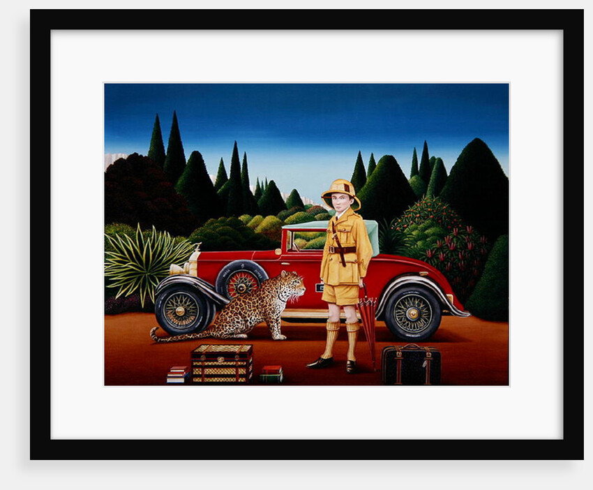 Red Rolls Royce, 1992 by Anthony Southcombe