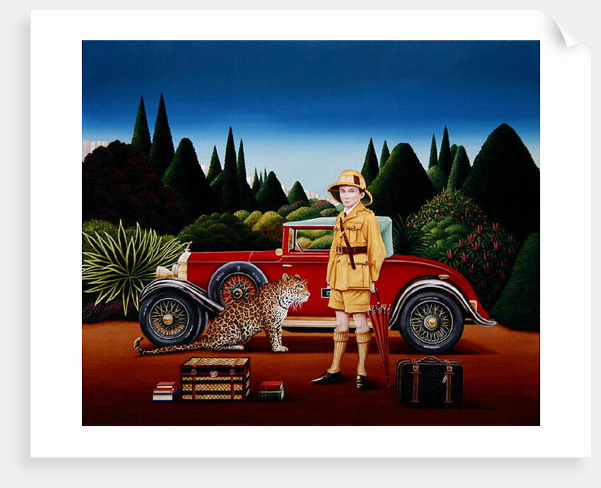 Red Rolls Royce, 1992 by Anthony Southcombe