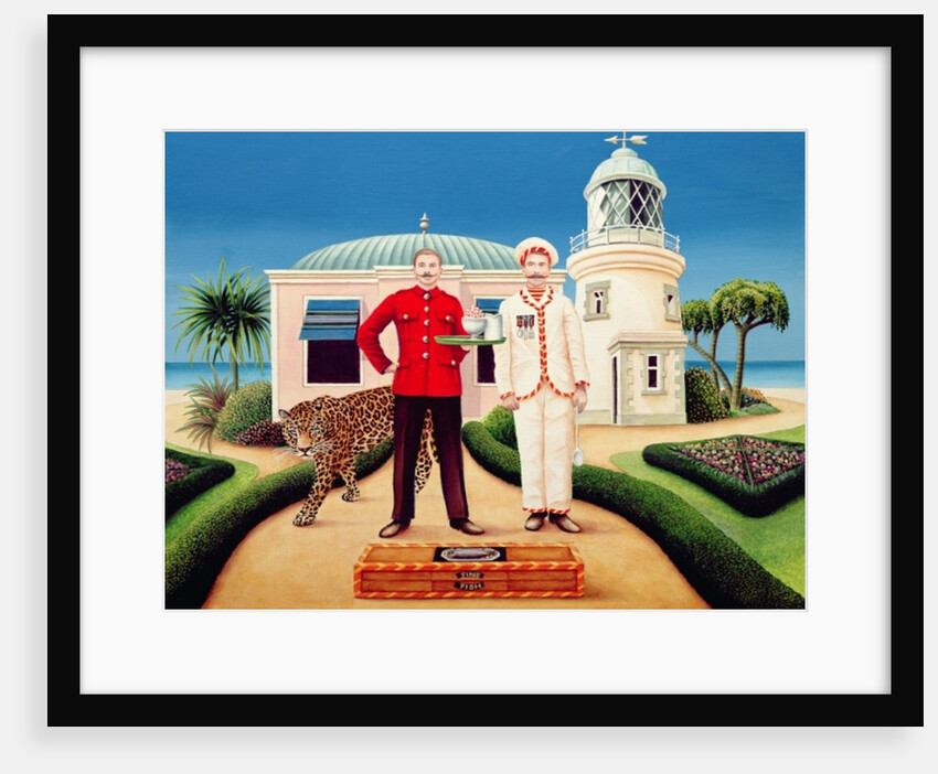 The Cook and Waiter, 1996 by Anthony Southcombe