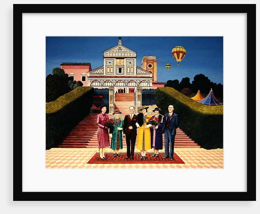 Wedding in Florence, 1972 by Anthony Southcombe