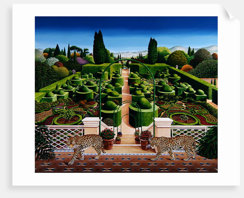 Italian Garden, 1987 by Anthony Southcombe