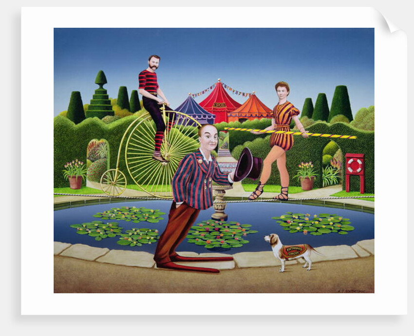 Circus Performers, 1979 by Anthony Southcombe