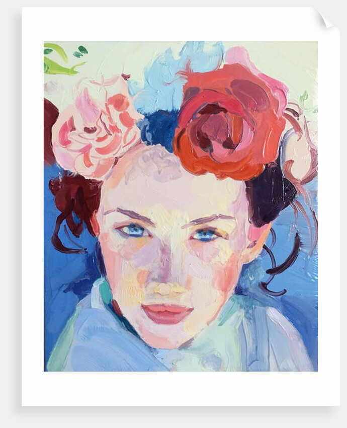 Roses are red, 2018 by Barbara Hoogeweegen