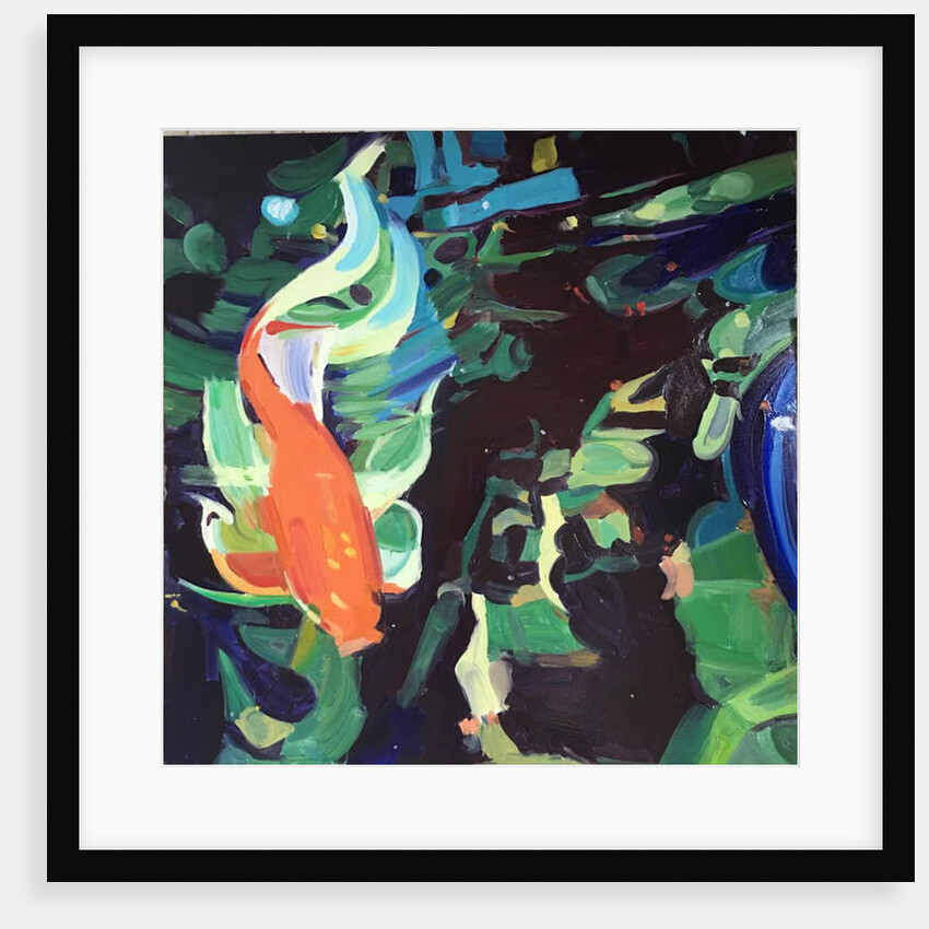 Goldfish, 2017 by Barbara Hoogeweegen