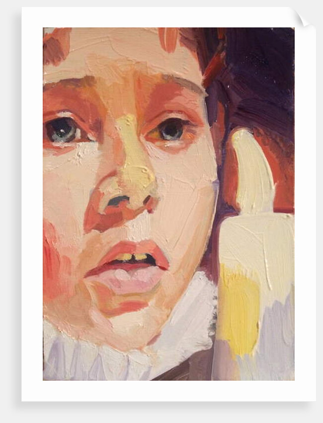 Candlelight 1, 2015 by Barbara Hoogeweegen