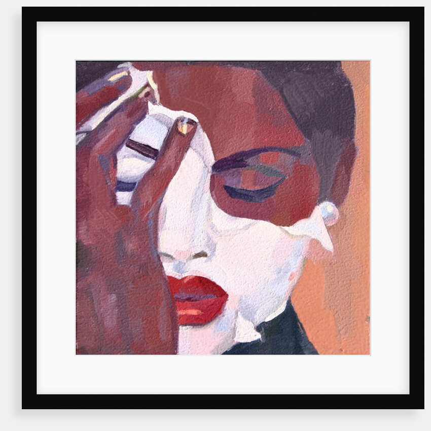 Face 1, 2012 by Barbara Hoogeweegen