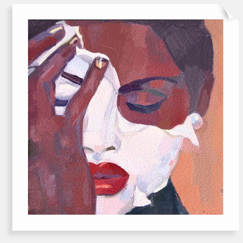 Face 1, 2012 by Barbara Hoogeweegen