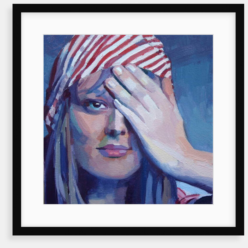 Face 12, 2012 by Barbara Hoogeweegen