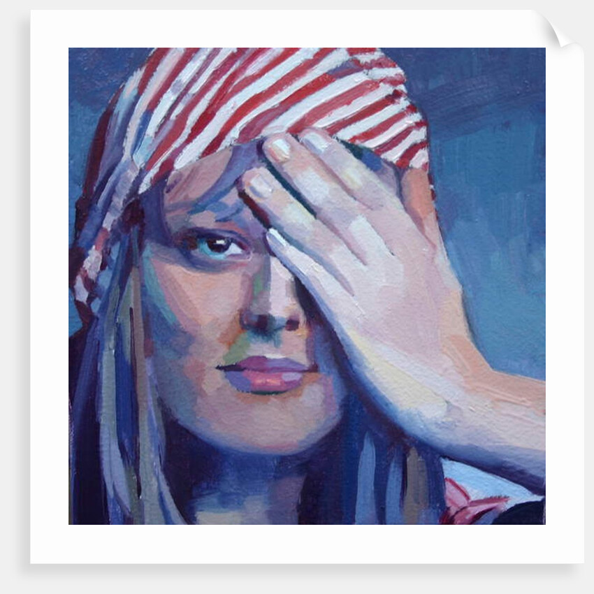 Face 12, 2012 by Barbara Hoogeweegen