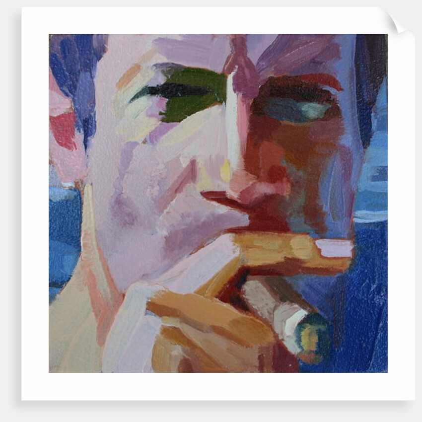 Face 20, 2012 by Barbara Hoogeweegen