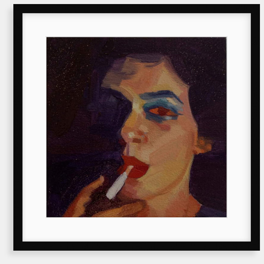 Face 31, 2012 by Barbara Hoogeweegen