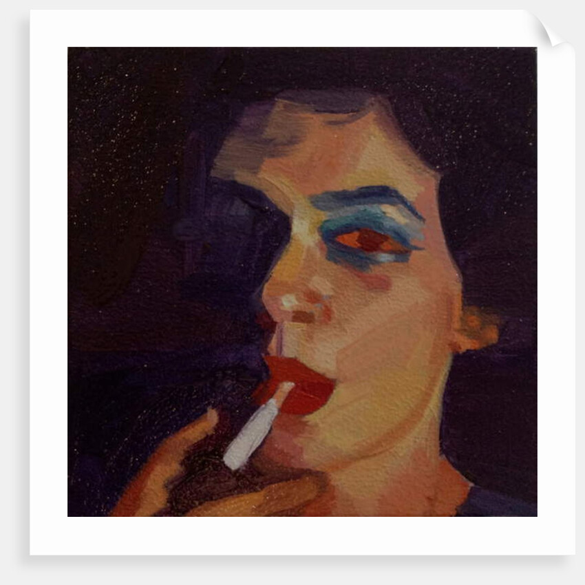 Face 31, 2012 by Barbara Hoogeweegen