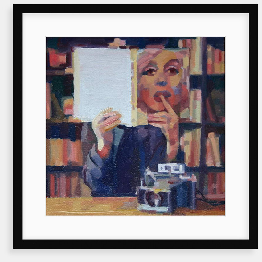 Face 18, 2012 by Barbara Hoogeweegen