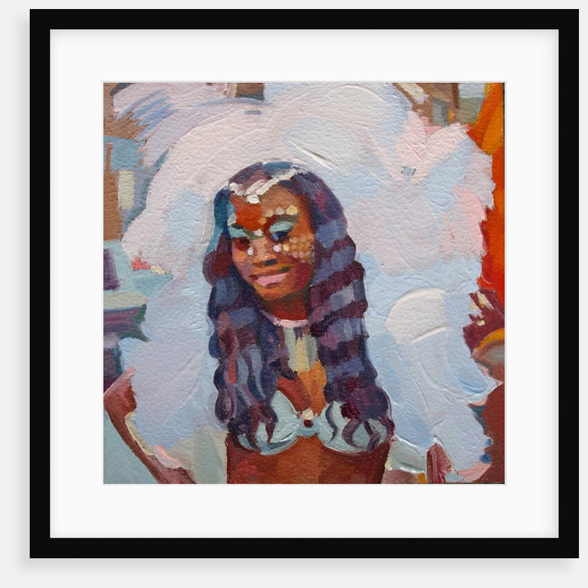 Face 14, 2012 by Barbara Hoogeweegen