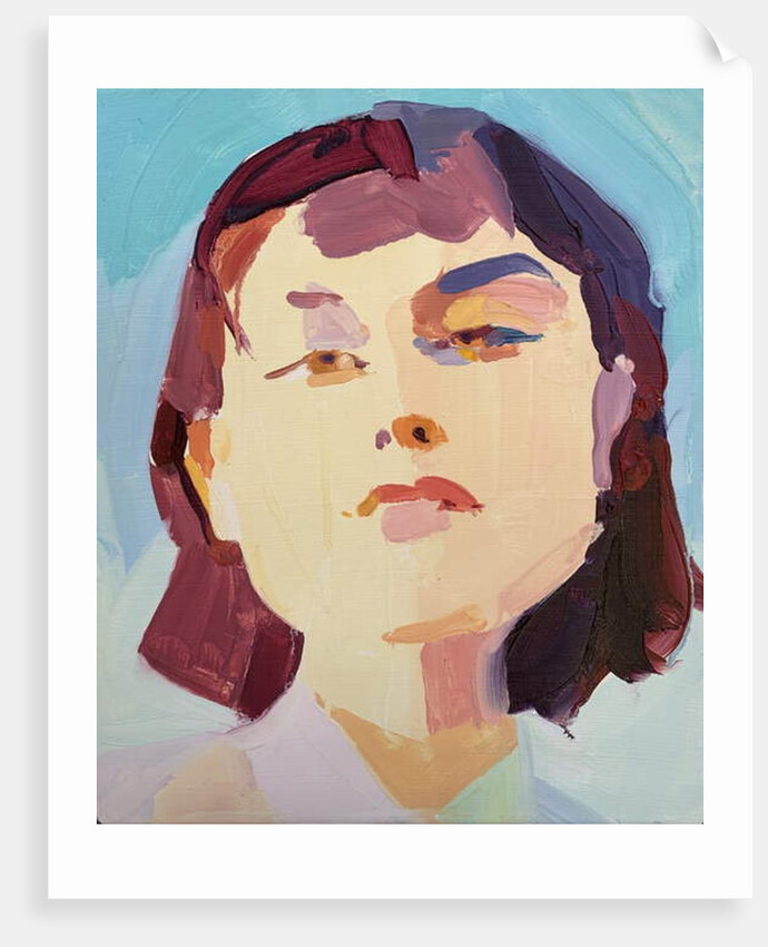 Jeepers creepers where'd you get them eyes, 2018 by Barbara Hoogeweegen