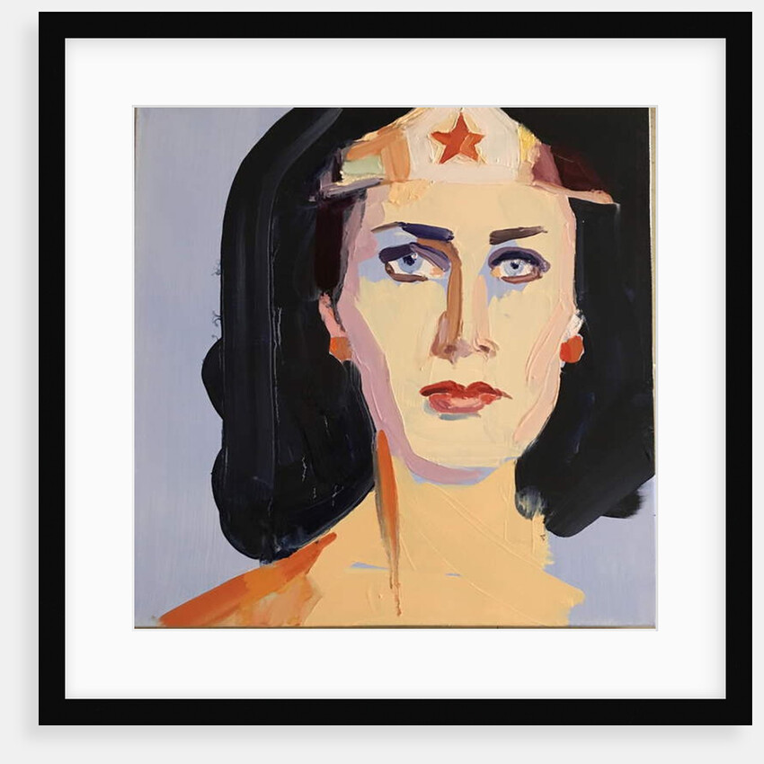 Wonder woman, 2016 by Barbara Hoogeweegen