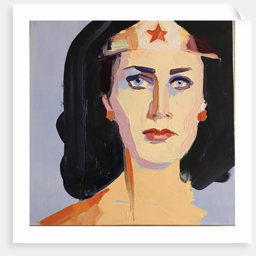 Wonder woman, 2016 by Barbara Hoogeweegen