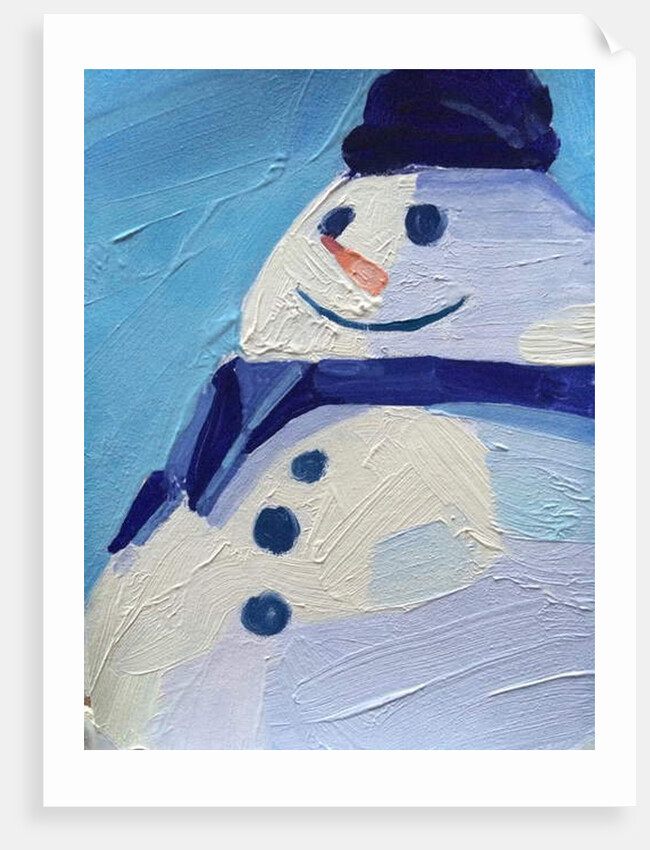 Snowman, 2015 by Barbara Hoogeweegen