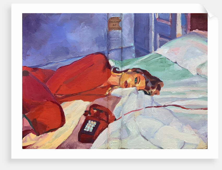 still talking at random, 2023 by Barbara Hoogeweegen