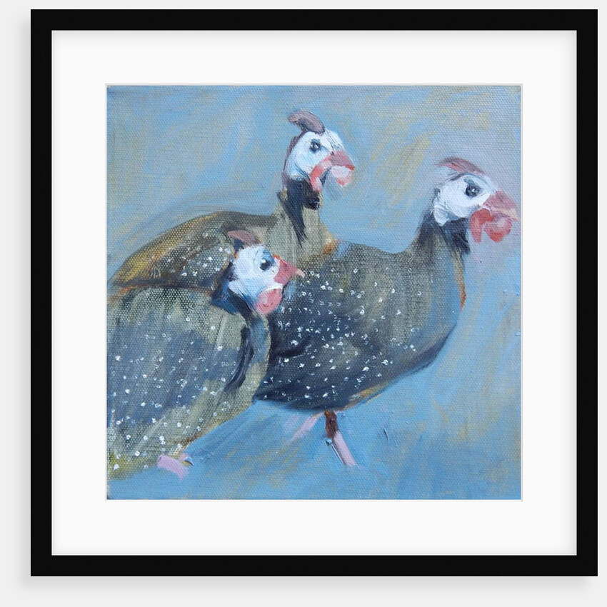 Guinea Fowl One, 2014 by Sheri Gee