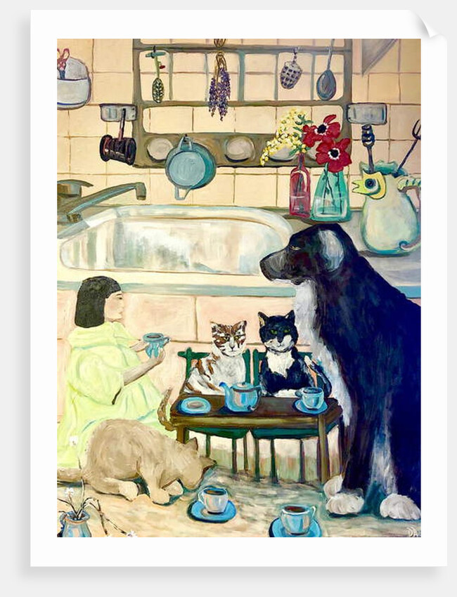 Antique Tea, 2016, by Deborah Eve Alastra