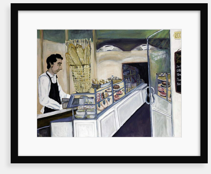 Bakery St. Germain, 2017 by Deborah Eve Alastra