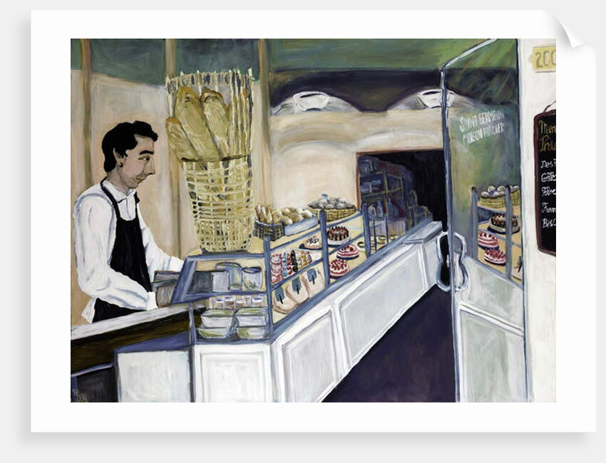 Bakery St. Germain, 2017 by Deborah Eve Alastra