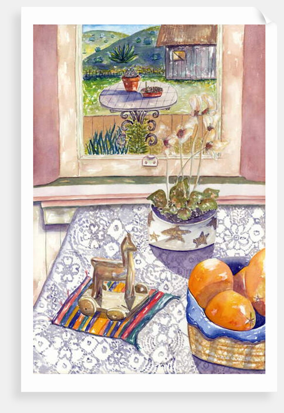 Orange Still, 1995 by Deborah Eve Alastra