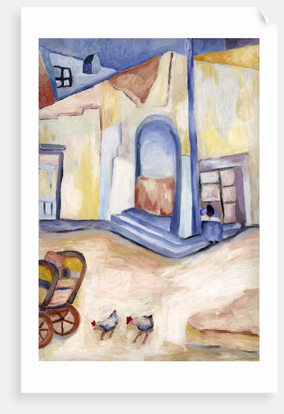 Street Corner Guanajuato, 1982 by Deborah Eve Alastra