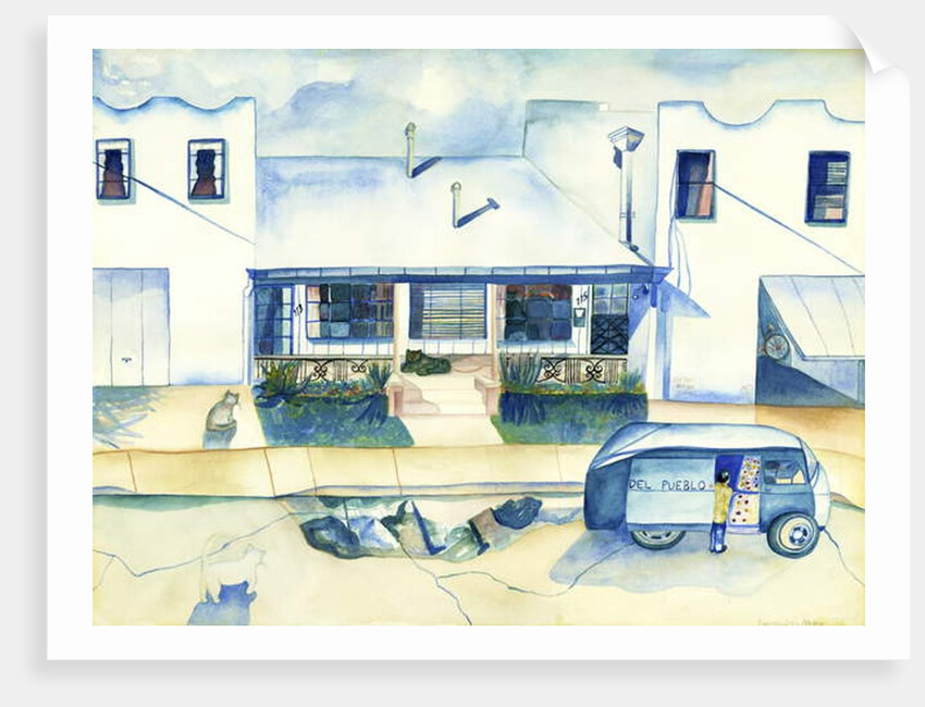 Clay Street, 1986, by Deborah Eve Alastra