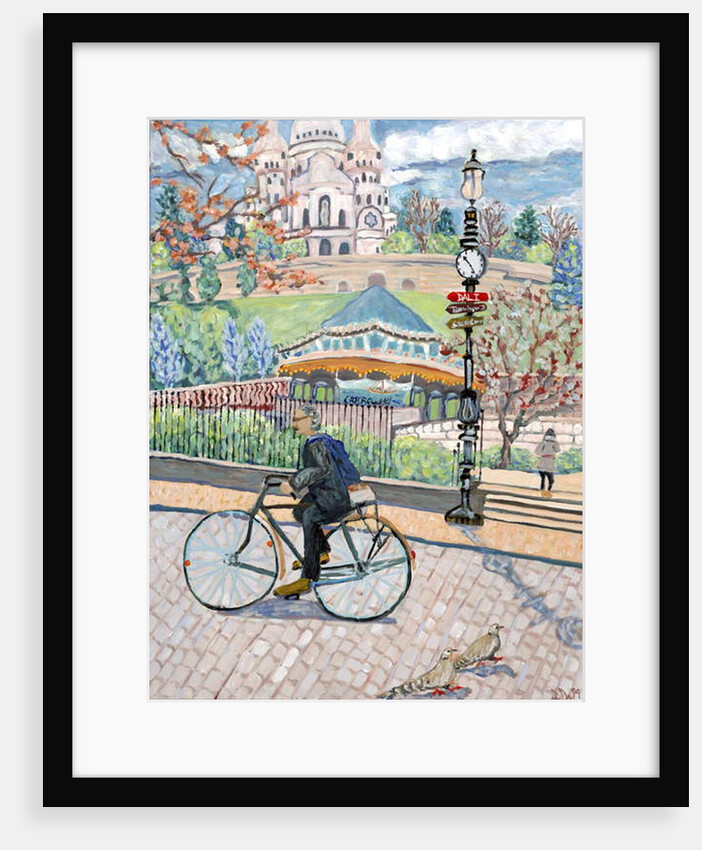 Sacre Coeur View, 2019 by Deborah Eve Alastra