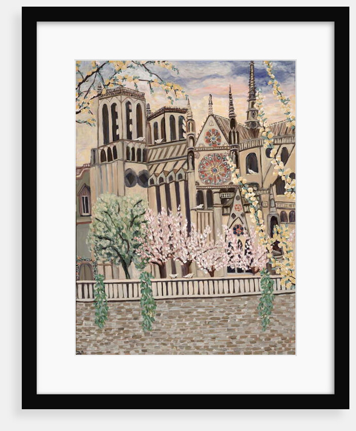 Notre Dame Doves, 2018 by Deborah Eve Alastra