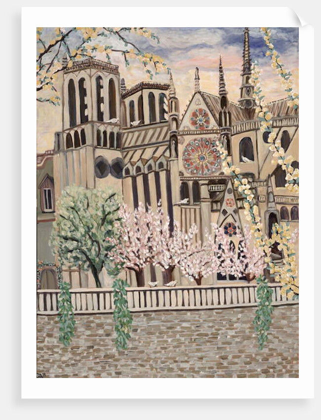 Notre Dame Doves, 2018 by Deborah Eve Alastra