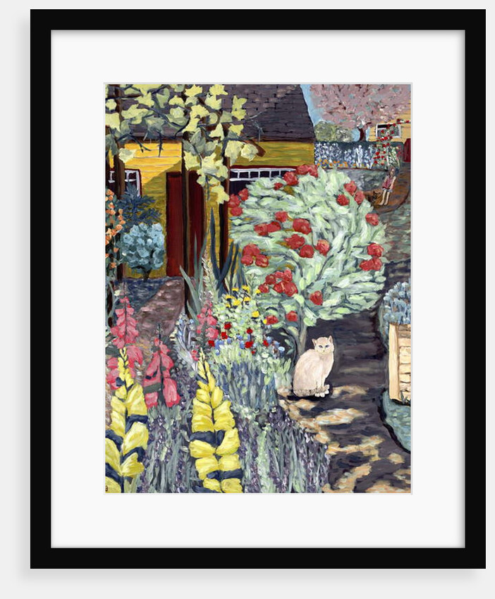 Neighbor's Garden, 2018 by Deborah Eve Alastra