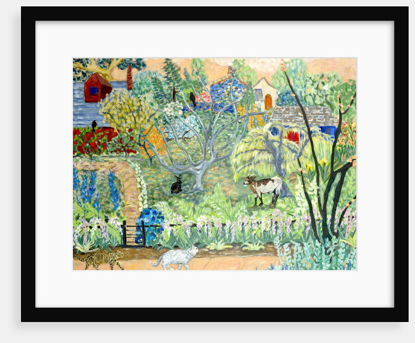 Dream House, 2019 acrylic on canvas by Deborah Eve Alastra