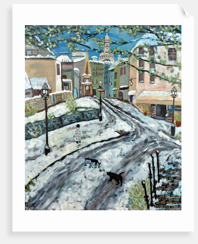 Early Snow, 2020 by Deborah Eve Alastra