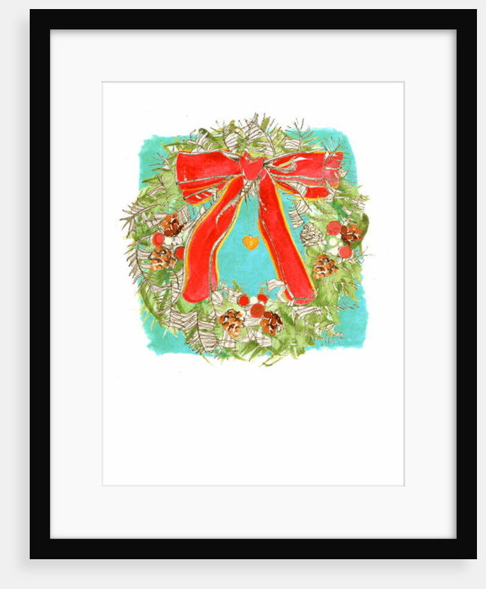 Christmas Wreath by Anna Platts