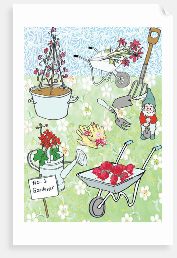 Gardening, 2013 by Anna Platts