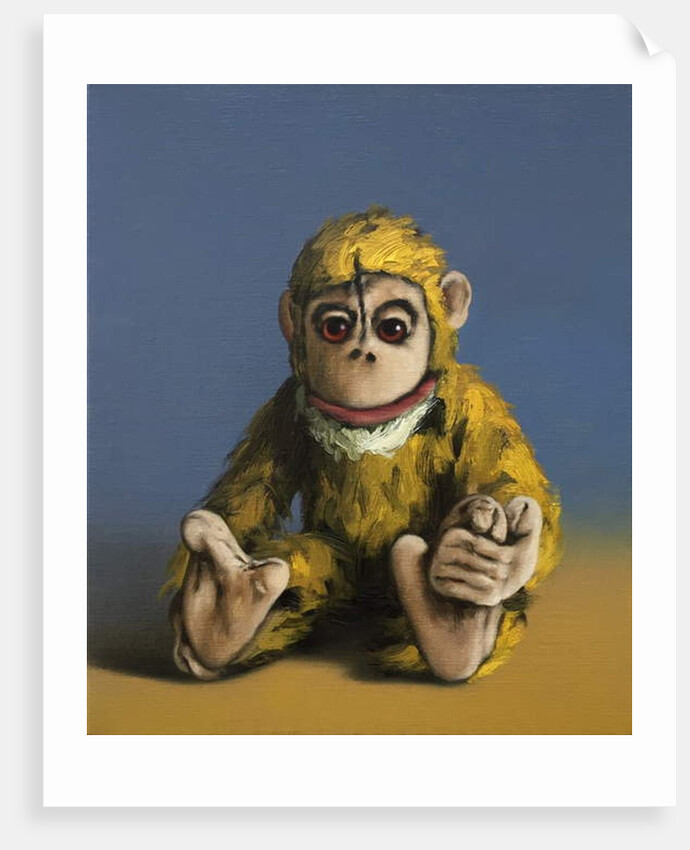 Mustard Monkey, 2017 by Peter Jones