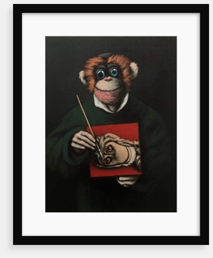 Monkey Painter, 2005 by Peter Jones
